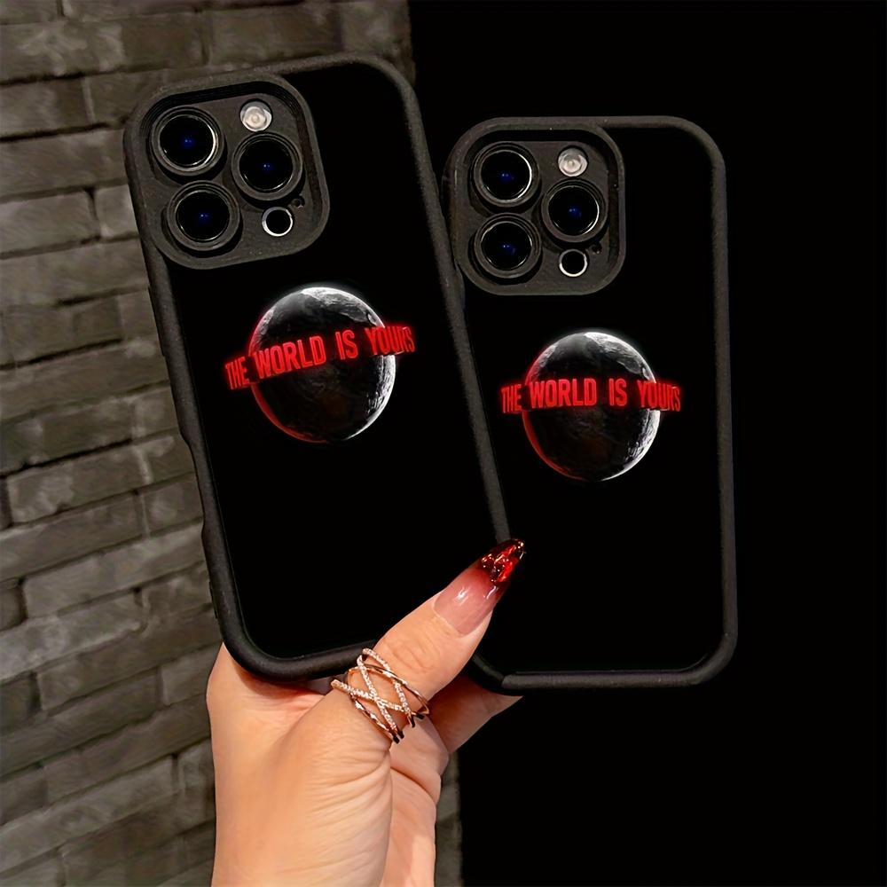 Phone Case - The S-Scarface Phone Case Is Compatible with iPhone 17 E Air Pro ProMax iPhone16 15 14 Plus 13 12 Mini 11 X XS XR And Features a Soft TPU Back for Drop Protection