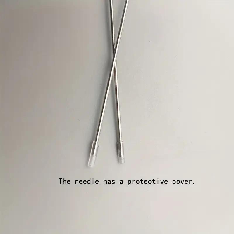 Professional Cake Tester Stick, Long Stainless Steel Baking Tool, Sharp Tip for Doneness Check, Non-Stick Design, Ideal for Layer Cakes, Cheesecakes, Cupcakes