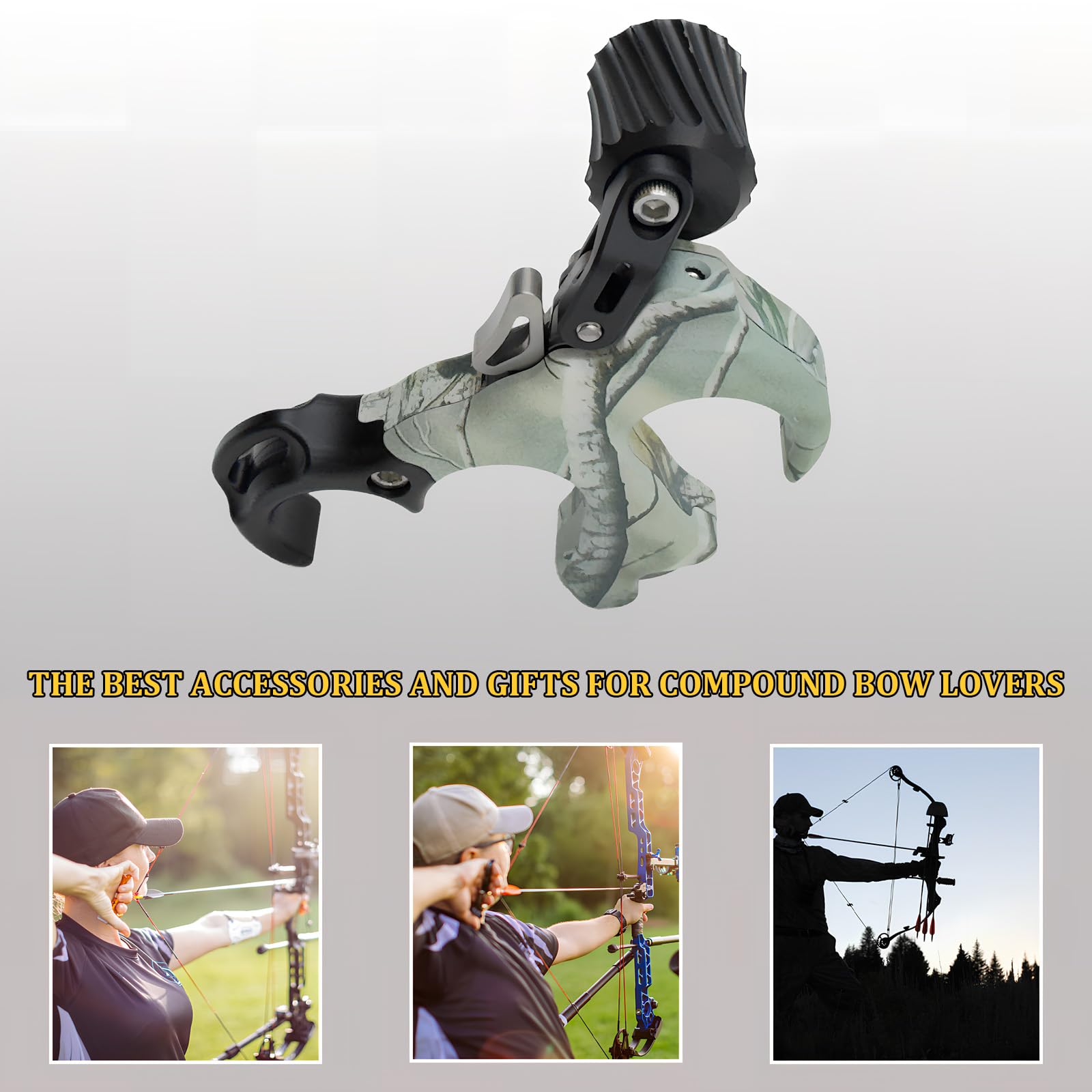 Universal Archery Release Aid |   Ambidextrous & Durable Aluminum Build