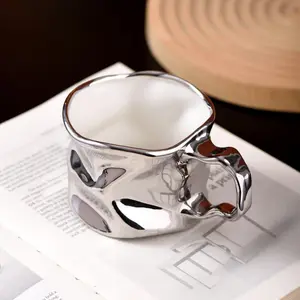 Durable Ceramic Mug, Perfect for Daily Use, Ideal for Hot Drinks, Elegant Design, Long-Lasting Quality, Stylish Ceramic Cup