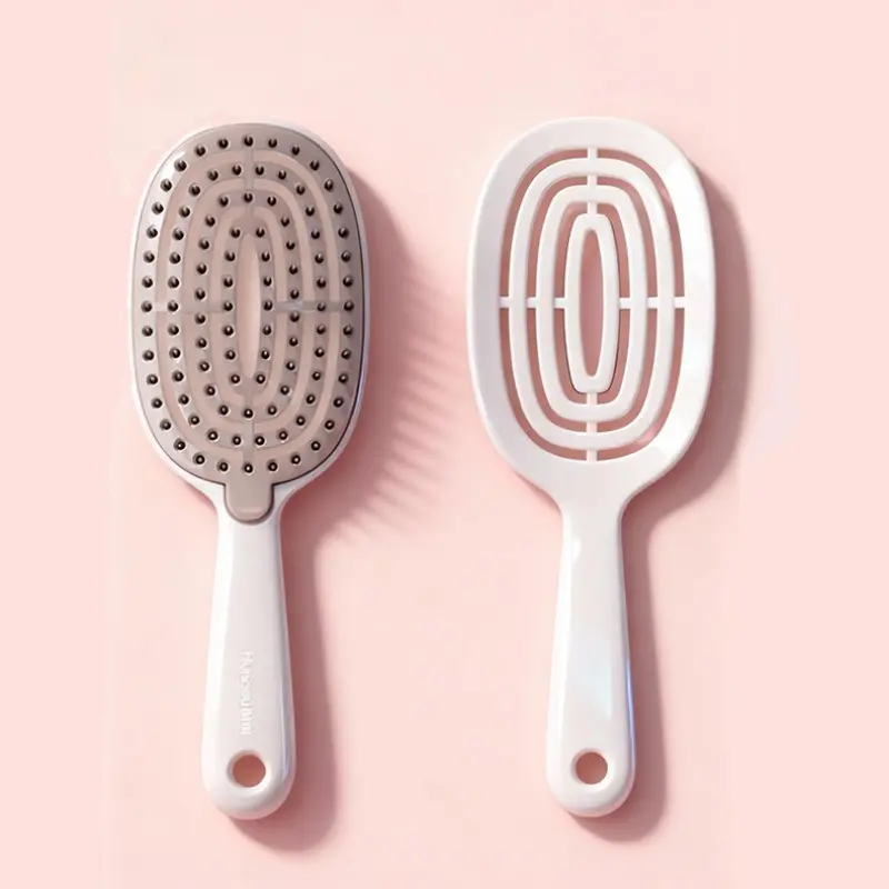 Self-Cleaning Comb, Easy-To-Clean Detangling Brush, Quick Hair Drying, Suitable for Men Women Children, Fast Knot Removal
