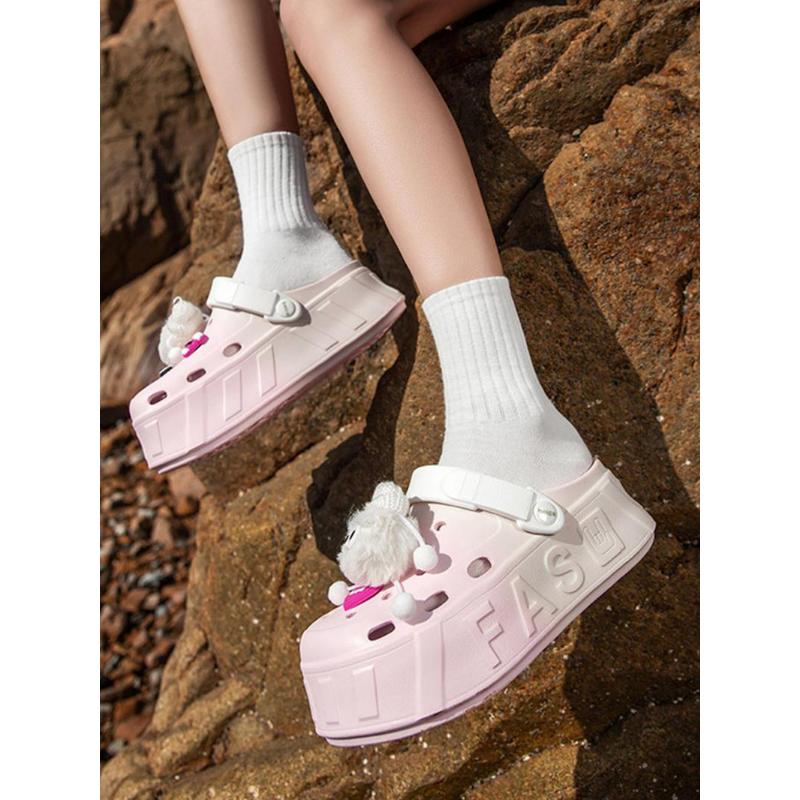 (New)Women's Cute Cartoon Design Clogs, Casual Comfortable Breathable Non-slip Clogs, Fashionable Shoes for Indoor & Outdoor Wear