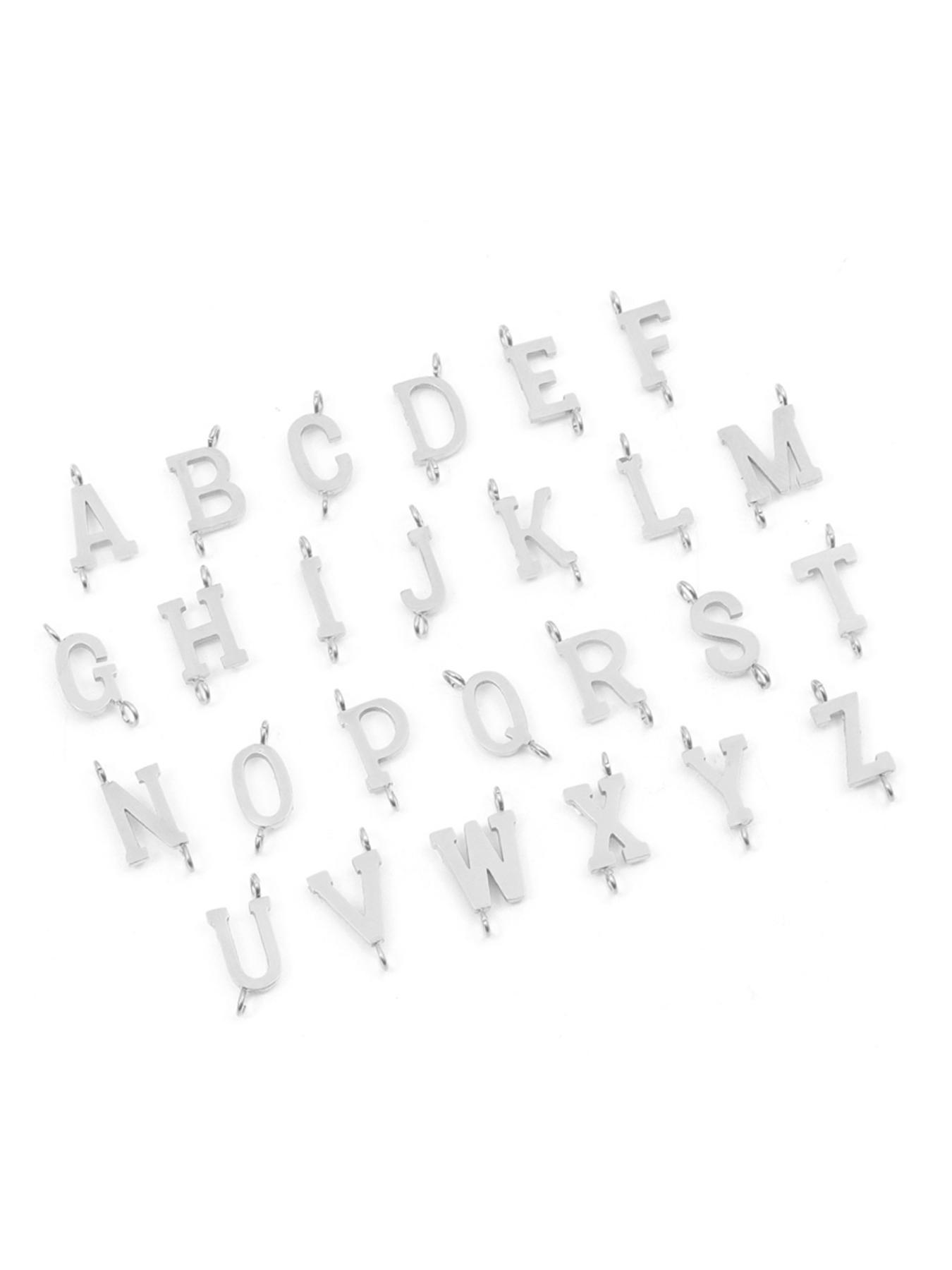 Women's Elegant Letter Charm Design Adjustable Lobster Closure Pendant Necklace, 2024 New Style Fashion Jewelry for Party, Trendy All-match & Exquisite Jewelry As Anniversary Gift, Non Tarnish Jewelry, Initial Letter Necklace