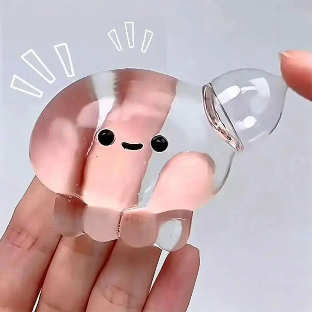 Squishy Bubble Pop Fidget Toy, Squeeze Sensory Ball & Octopus Popper, Anti-Anxiety Toy for Adults Kids, ASMR Fun Party Gift