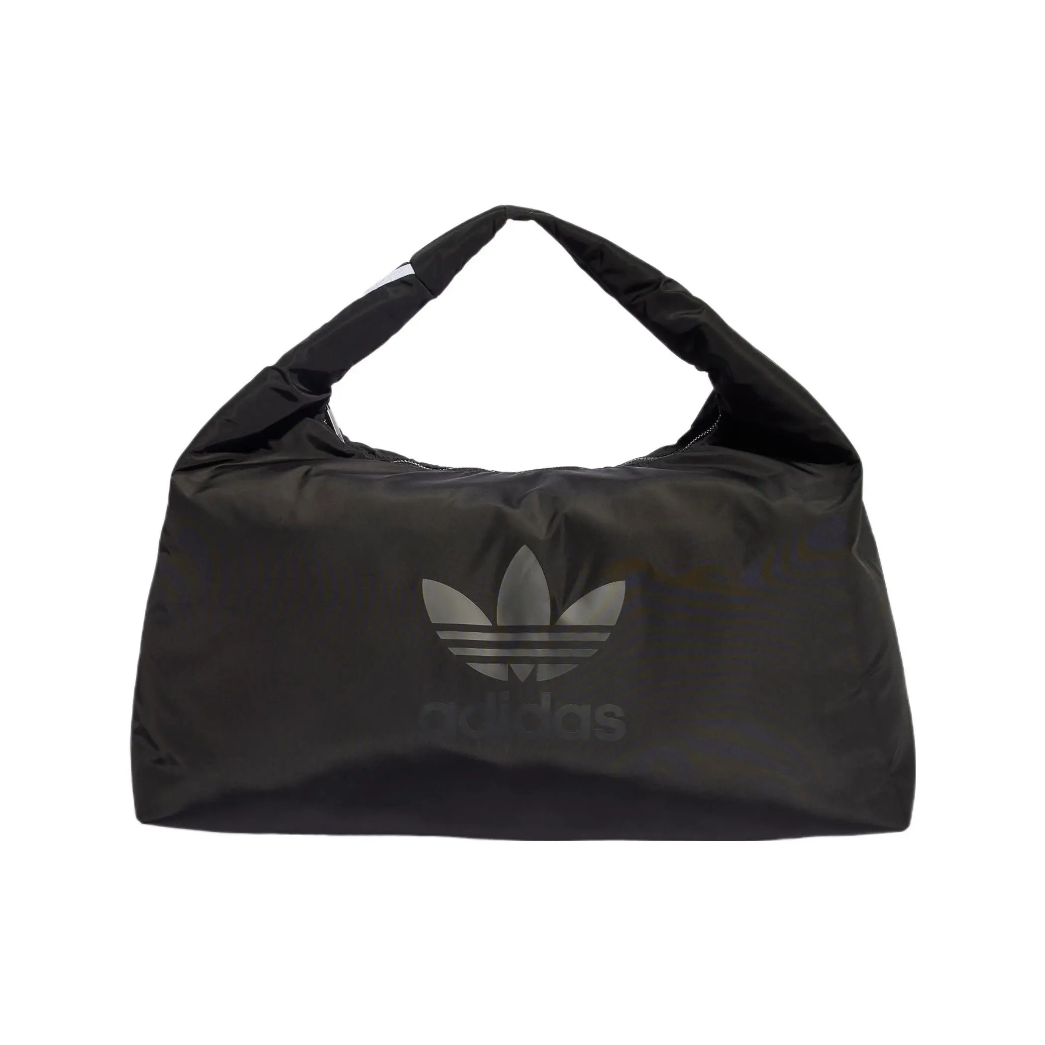Adidas Originals Cloud Bag Handbag for Women – Detachable Trefoil Charm, Recycled Polyester Twill, Classic Style, Black