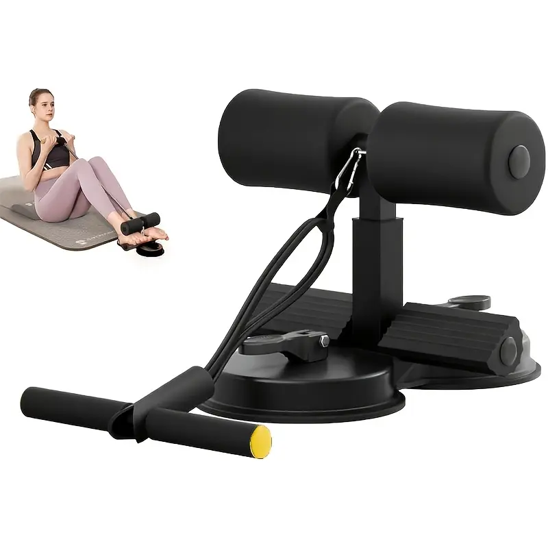 Abdominal training aid, a three-level adjustable double suction cup style ergonomic low-impact core strengthening tool, suitable for home fitness enthusiasts and those with core training needs.
