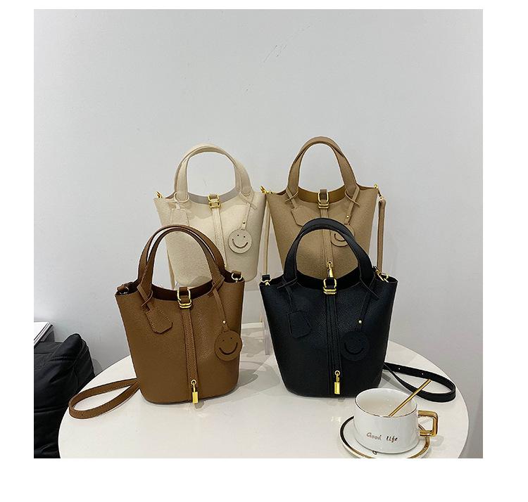 Women's Bucket Bag, Ladies Purse, Fashionable Solid Color Handbag, Casual Versatile Shoulder Bag for Daily Used, Trendy All-match Commuter Bag