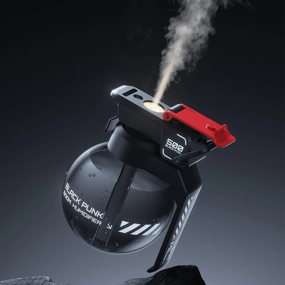 Cyberpunk Design Humidifiers, USB Rechargeable Desktop Humidifiers, Creative Humidifier for Home Office, Rechargeable Portable Humidifier, Usb Powered Humidifier, Rechargeable Air Humidifier, Home Appliances