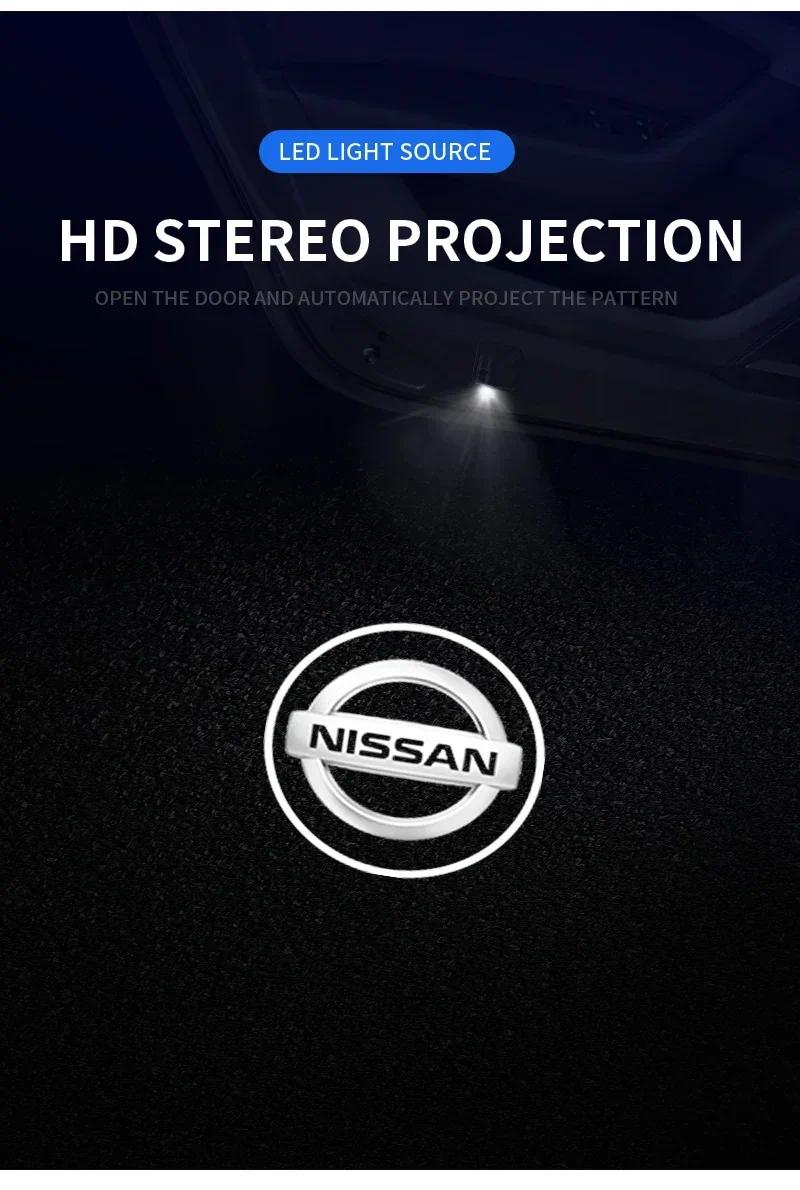 Car Welcome Lamp Auto Door Welcome Light LED Projector for Nissan