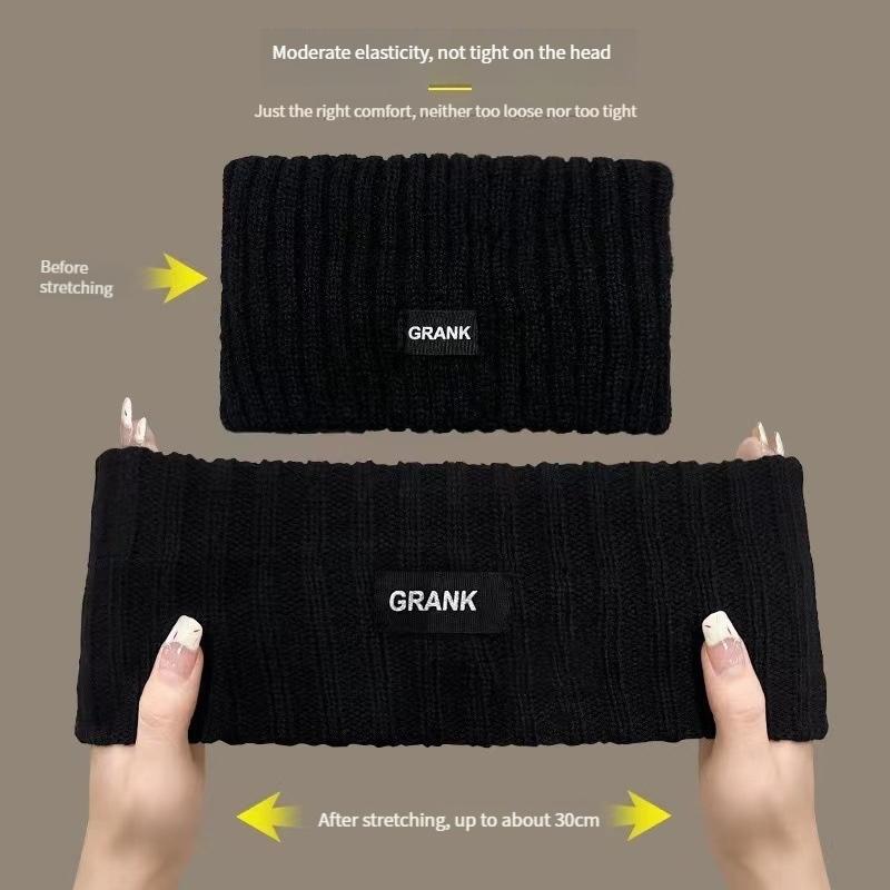 4-Pack Lettered Wide-Edge Sports Headbands - 4-Season Solid Color Headwraps, Hair Ties & External Wear Accessories