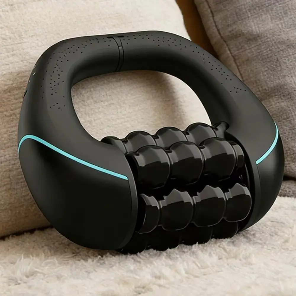 Electric Massage Roller Rechargeable, Three-Speed Massager, Vibration Therapy, Full Body Relaxation, Deep Tissue Muscle Recovery