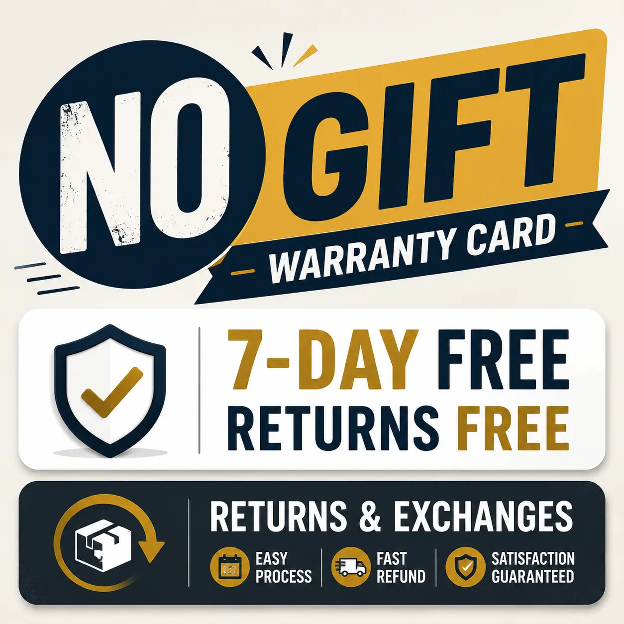 555 NO GIFT ! ! ! WARRANTY CARD
