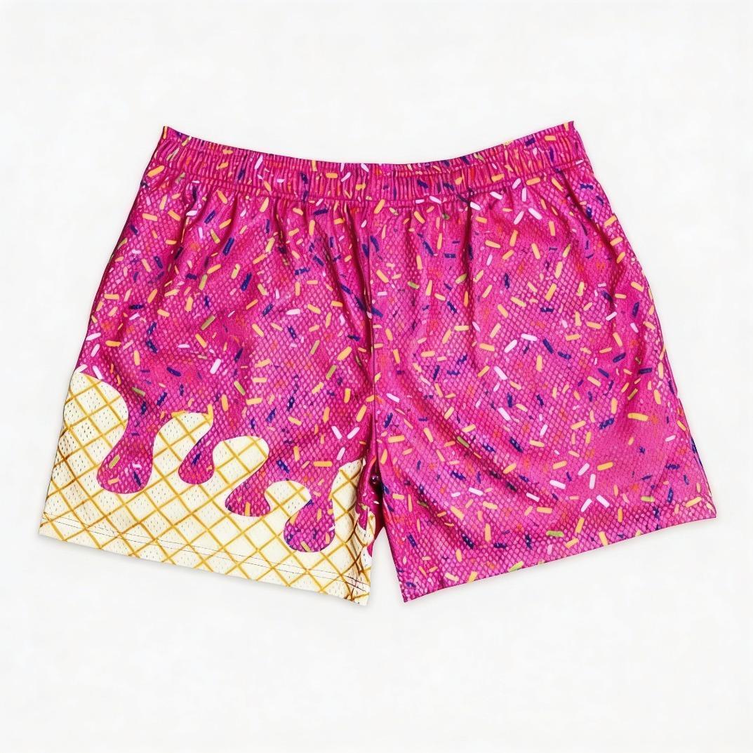 New Halloween Graffiti Sports Shorts Baseball Breathable Comfortable Retro American Basketball Shorts Unisex Streetwear for Active Lifestyle Casual Wear Perfect for Summer Outdoor Fitness