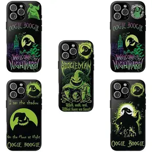 Oogie Boogie Welcome To Nightmare Christmas Two-In-One Film Case - Durable, Shock-Absorbing, and Trendy Protection - Suitable for iPhone 17-11 Pro Max/Plus and  Samsung Galaxy S23-25