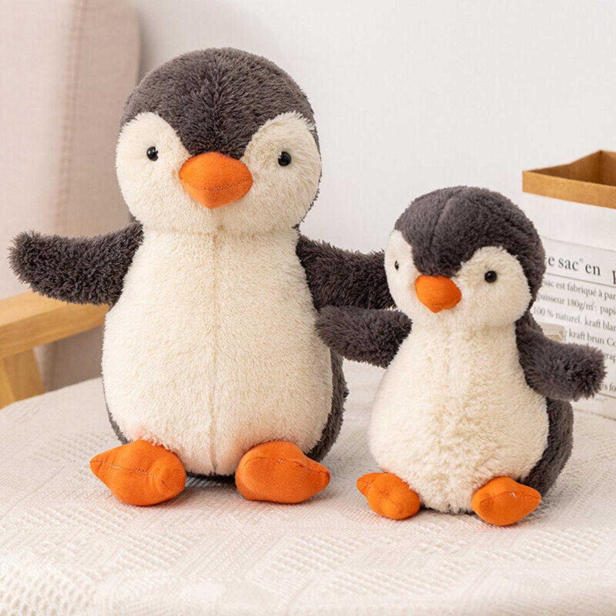 Penguin Design Plush Toy, Cute Stuffed Animal Plushie, Cuddly Stuffed Animal, Soft & Comfy Plush Cushion, Cute Gifts for Adults, Animal Plushie