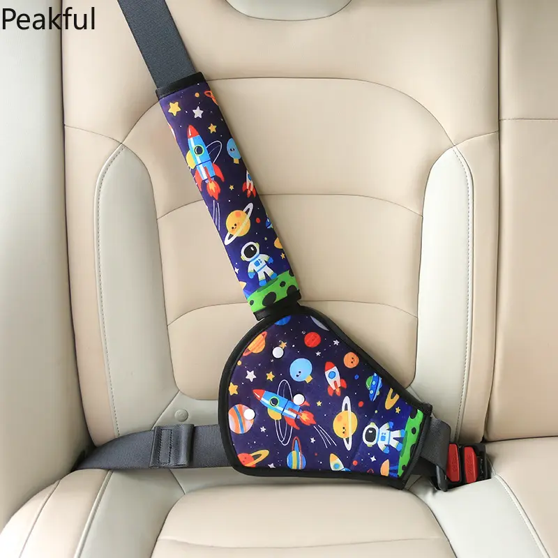 2-Pack Car Seat Belt Shoulder Pads, Soft Anti-Chafe Covers for Adults & Kids, Reduce Neck & Shoulder Pressure from Seatbelts for Daily Commute & Road Trips