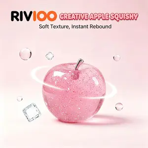 RIVIOORIVIOO Squishy Toys 1/2-Pack, Squishy Fidgets, Soft Squeeze Stress Relief Set for Adults & Kids, Super Slow Rising Mochi Sensory Fidget, Calming Anxiety Toy for Desk Travel, Birthday Party Idea for Children