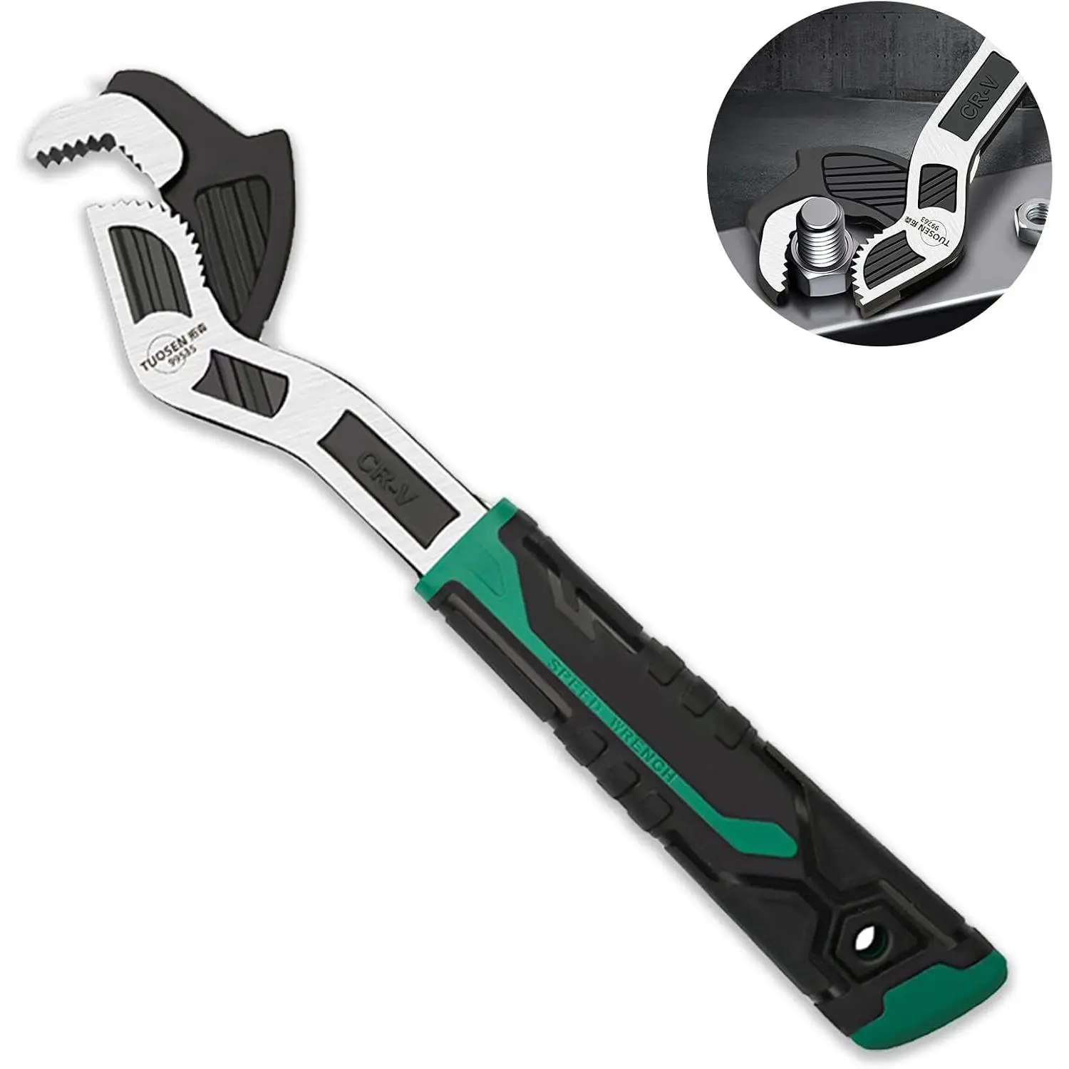 Adjustable Wrenches Multi-function  Magic Wrench CR-V Steel Pipe Wrench 10-Inch