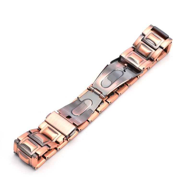 Magnetic Bracelet for Men  Stylish Titanium Steel Bracelet with Adjustable Length, Metal Clasp, 3X Strength, Perfect Gift for Him, Adjustable Bracelet  Modern Bracelet  Durable Bracelet
