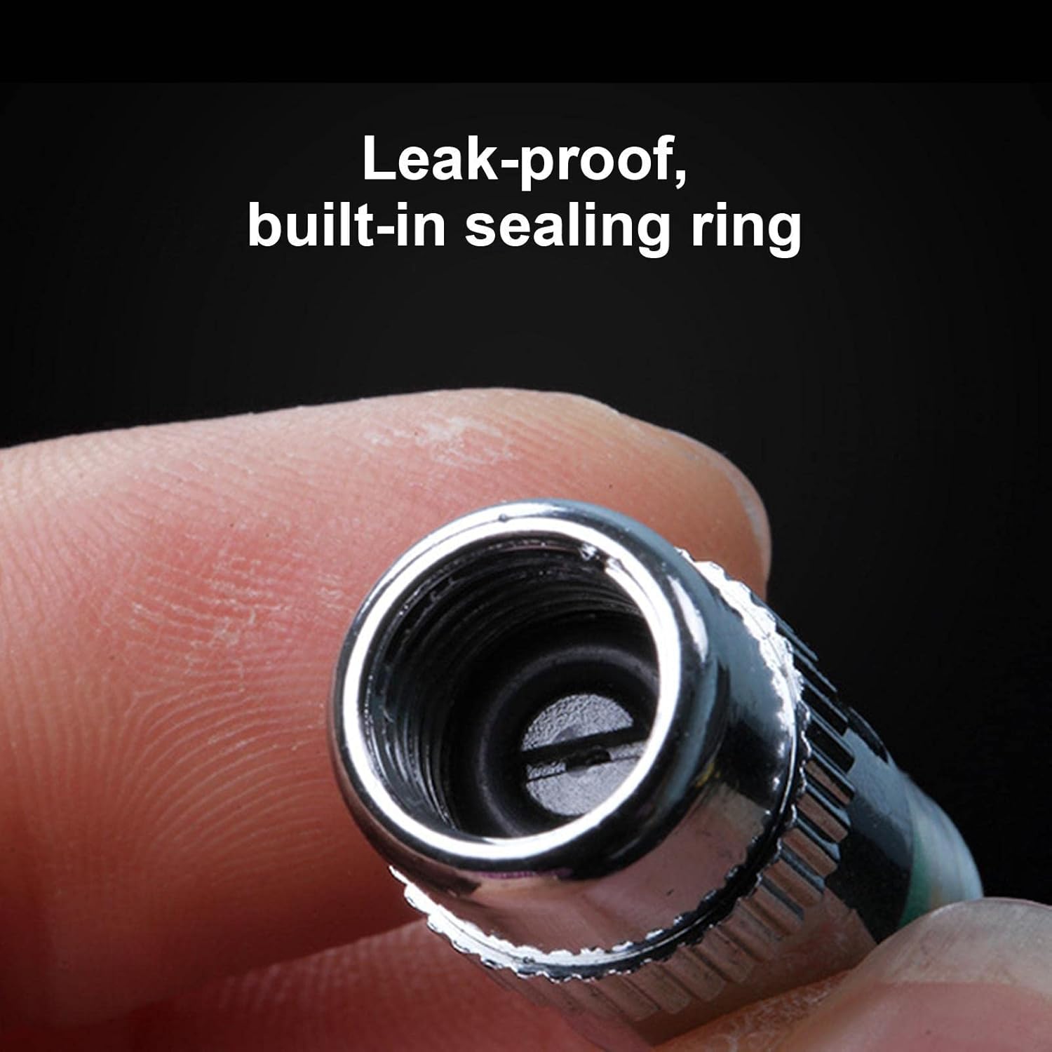 4 PCS Car Auto Tire Pressure Monitor Valve, Car Pressure Monitor Valve Stem, Tire Pressure Monitor Valve Stem Cap for Medium-Sized, Small, Motorbikes, Bicycles