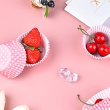 Make baking easier and prettier with 100PCS polka dot cupcake wrappers!Premium greaseproof paper ensures no mess, no sticking, and easy release.Classic polka dot design fits any celebration-birthdays, weddings, holidays