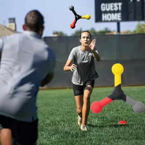 Outdoor hand-eye coordination and reaction speed training tool, reaction training to improve agility, catching trainer