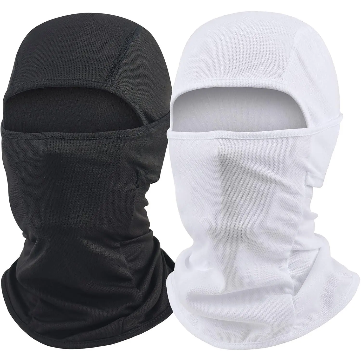 Balaclava Ski Mask for Men 2 Pack Full Face Mask Shiesty Ski Mask Women Motorcycle Summer Face Cover Sun Protection Football
