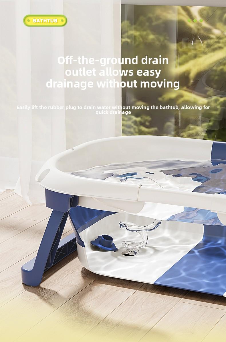Must-Have Baby Essential!Collapsible Bath Tub for Sit & Lay Bathing