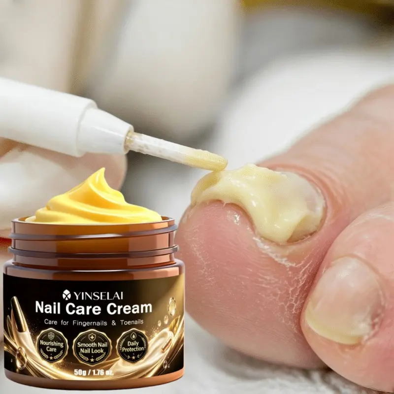Nail Care Cream, Daily nourishing care for fingernails and toenails, Improve the look of discolored, cracked and rough‑thickened nail surface, Moisturize brittle nails & cuticles, Support healthy‑looking nails, Gentle nail maintenance cream for men and wo