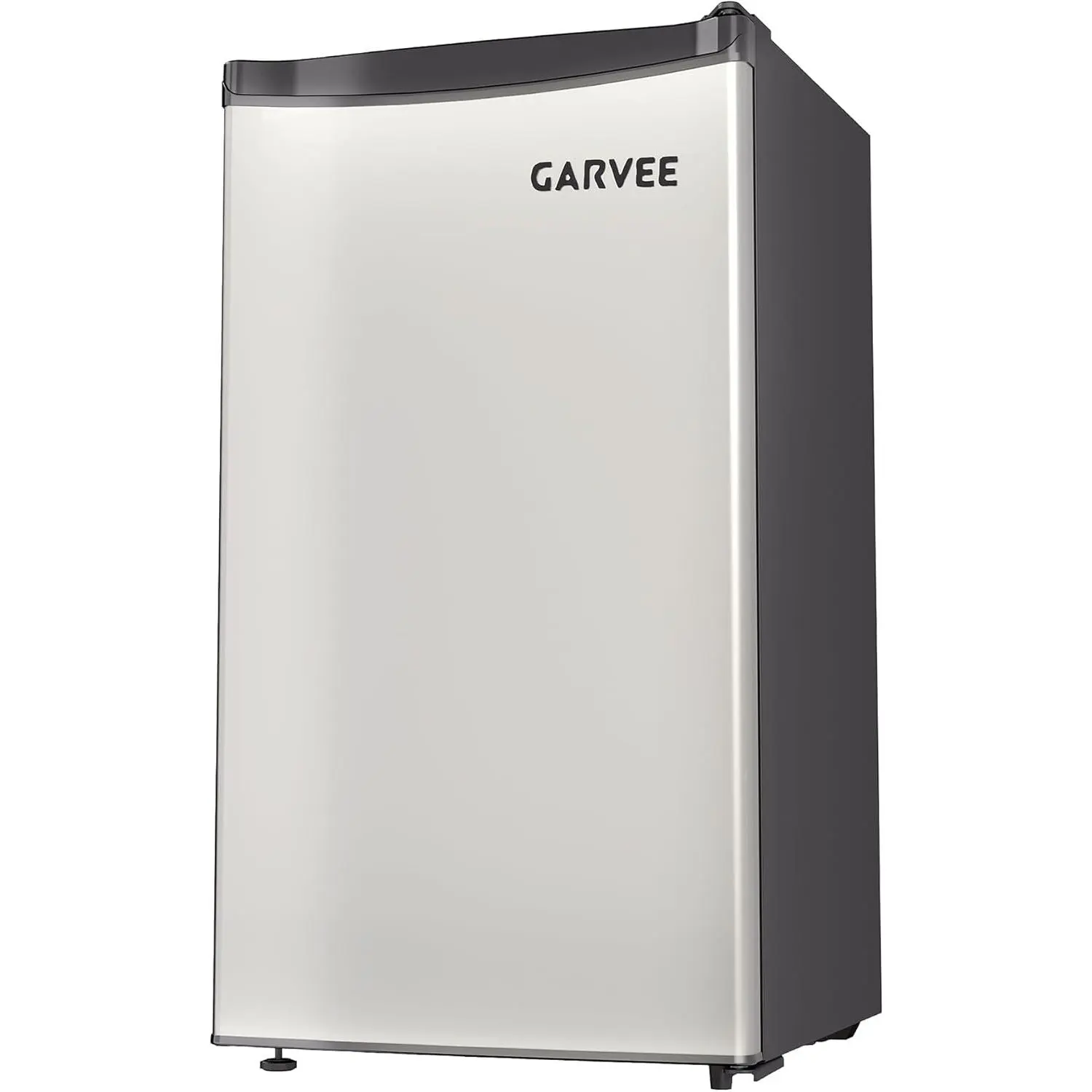 Compact Mini Fridge with Freezer, 3.2 Cu.Ft - Dual Zone Temperature Control, Single Door, 7 Adjustable Settings, Removable Shelves, Quiet