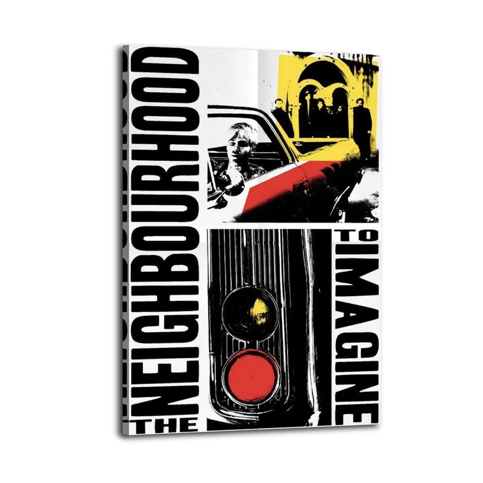 The Neighbourhood HomeDecor WallArt LivingRoom Canvas for Bedroom Decor Canvas Poster Aesthetic Office Bathroom Painting Picture Print Modern Family