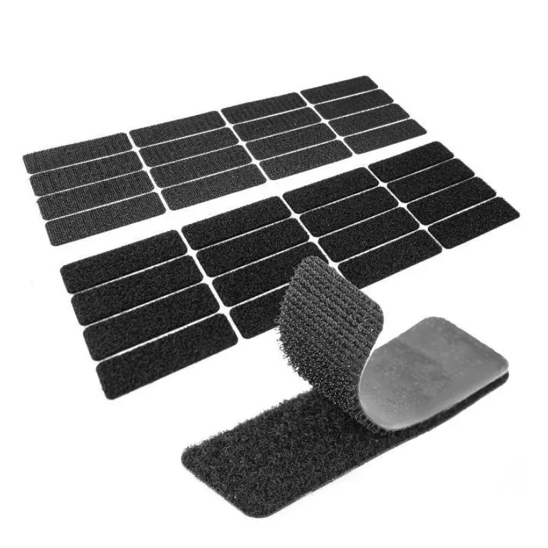 High Adhesive Invisible Velcro Pads, Dual-Sided Sticky Mounting Tape, Ideal for Home, Office, Car, Shelves, Cable Management