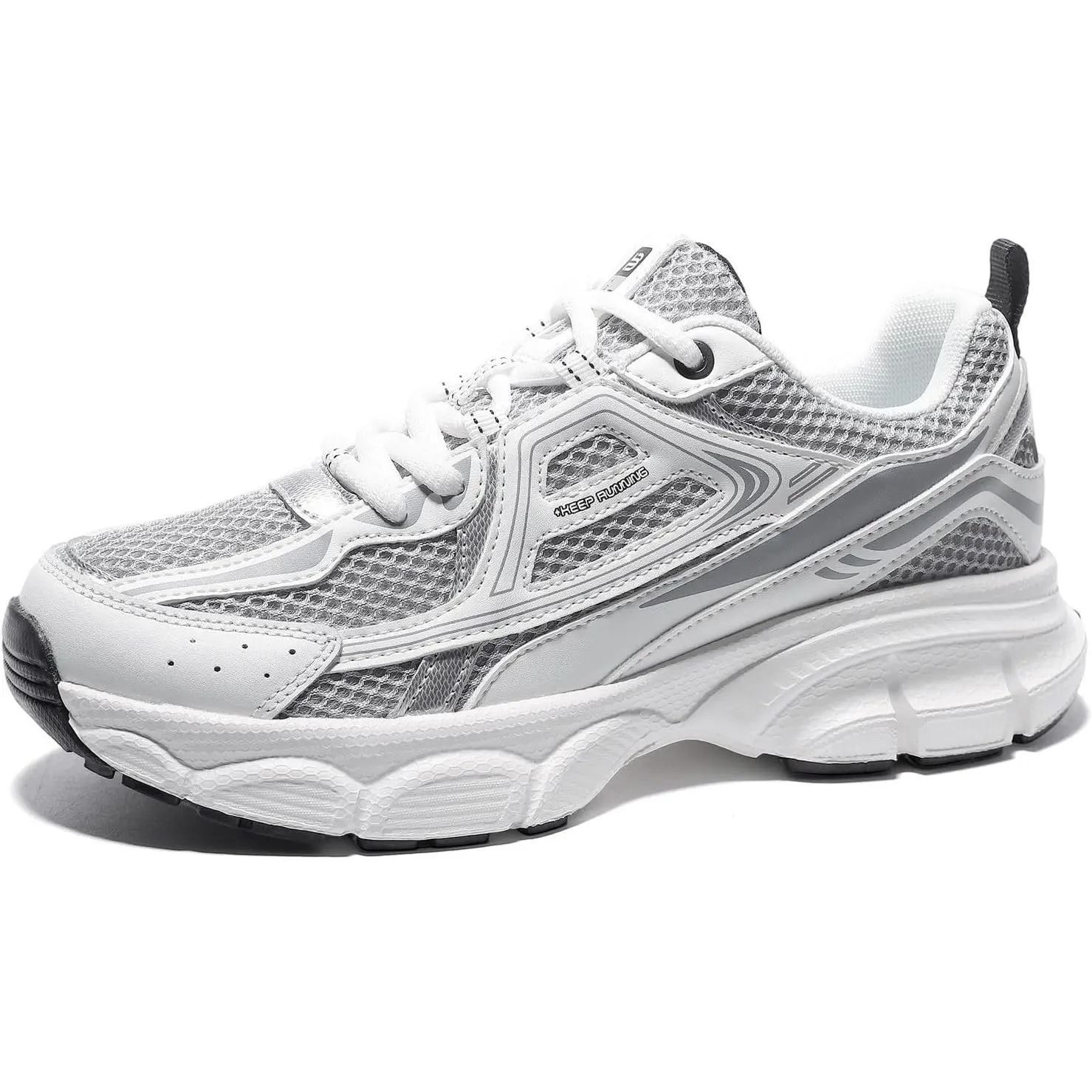 Women's Chunky Fashion Sneakers Gym Workout Tennis Shoes |   Mesh Breathable Athletic Platform Thick Casual Walking Sports Shoes