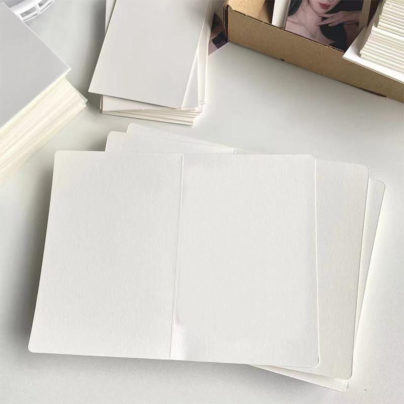 Cardstock, 10 Sheets Blank & Foldable Cardstock, Multi-purpose Use Cardstock for Packaging & Protecting Photo Cards, As Greeting Cards