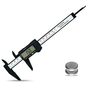 0-6 Inches Digital Caliper with Large LCD Screen and Auto-Off Feature Inch & Metric Conversion Measuring Tool Perfect for Household/DIY Measurement