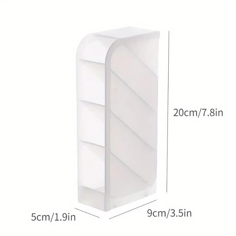 Desk Pen Holder, 1 Count Multi-functional Plastic Stationery Storage Box, Desk Organizer for Home Office School Student Teacher, Desk Organizer Tidy