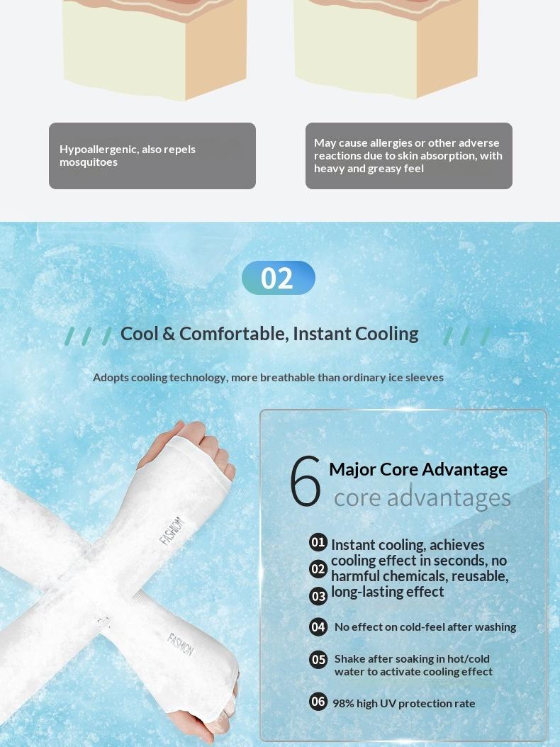 BIGWIG Summer Breathable Sun Protection Arm Sleeves — Unisex Arm Covers featuring UV Protection, Hand Coverage, and Tattoo Concealment. Ice-Cool Compression Arm Sleeves, Ideal for Running, Fishing, and Cycling