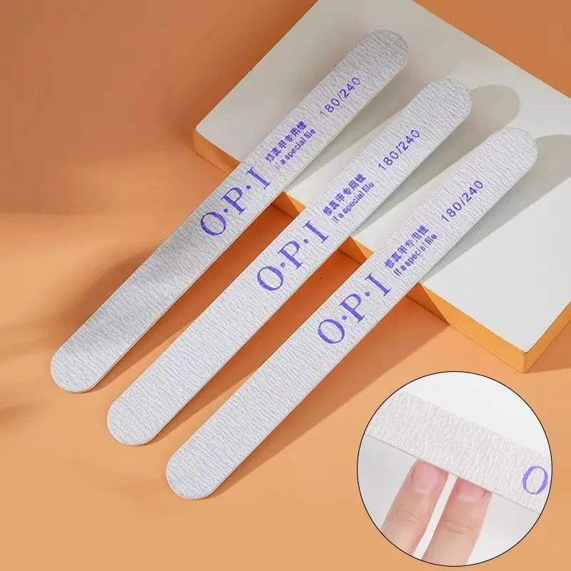 5/10pcs Nail Files with 180,  240 Grit on Both Sides, Washable And Reusable Emery Boards, Perfect for Manicures at Home Or in Salons