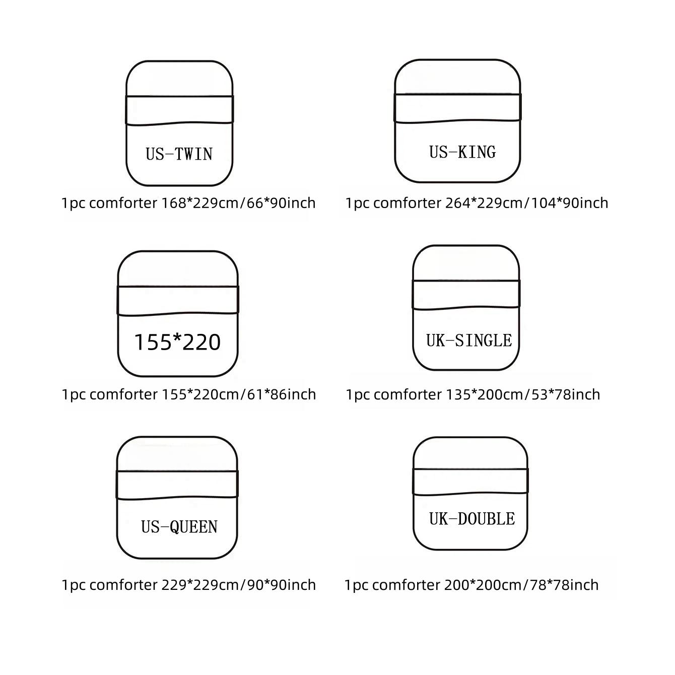 Lightweight 200 Gsm All-Season Cozy Chic Blanket, Ultra Soft Hypoallergenic Microfiber Filling, Ideal Home Bedding for Year-Round Use