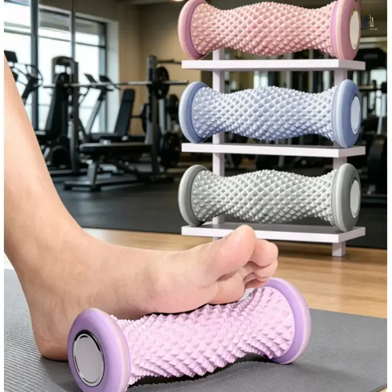 Plantar Fasciitis Massage Ball Foot Roller, Portable Foot Sole Massager Roller Board, Relief Soreness Stimulate Acupoints Meridian Relaxation Tool