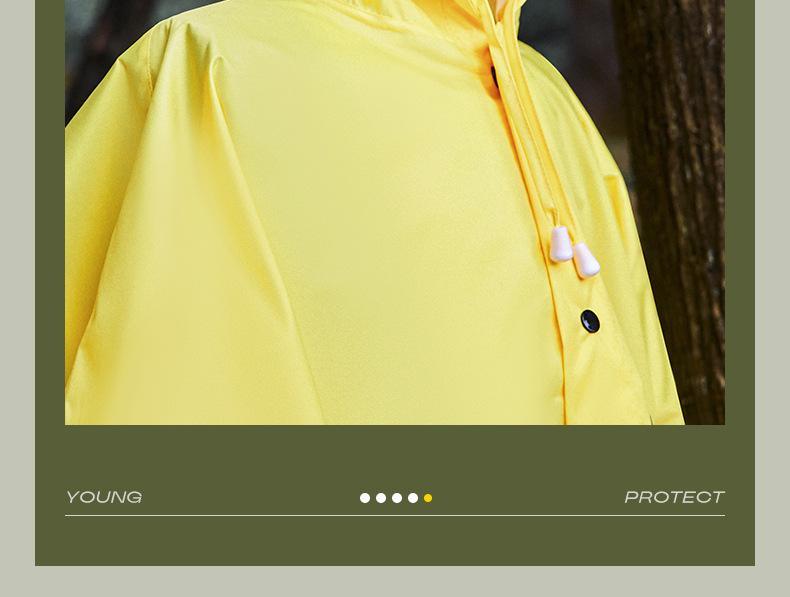 Cute Thicken Kids Cartoon Raincoat Ponchos Toddler Rain Jacket Children Rainwear with Large Brim Windproof Students Rain Suit