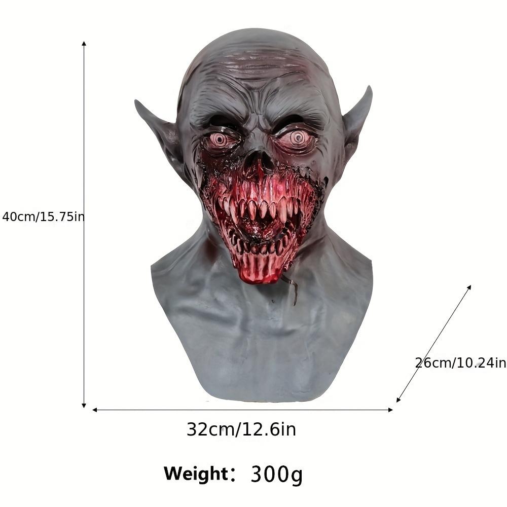 Natural Latex Full Neck Realistic Horror Hungry Vampire Mask