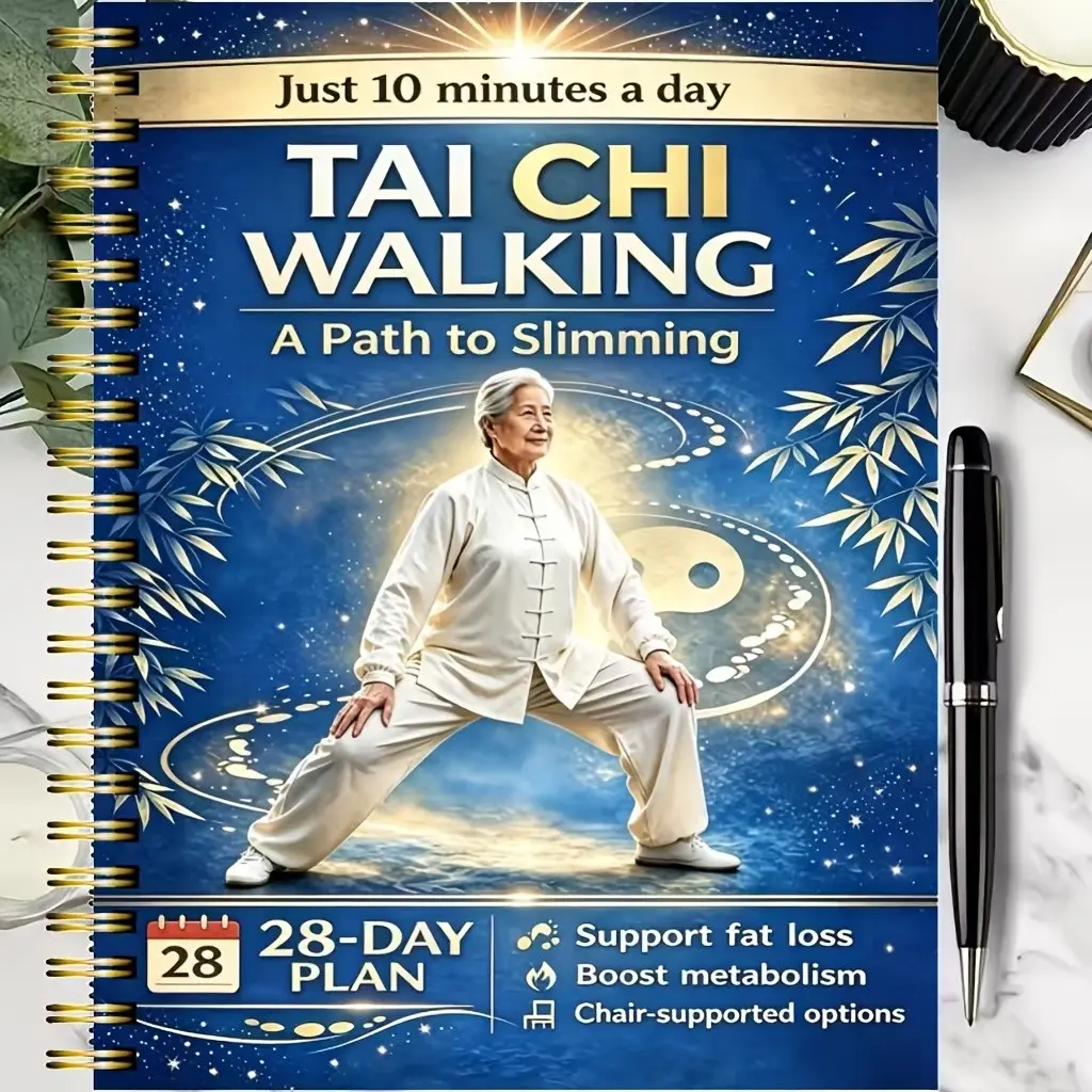 Senior Tai Chi Guide: 4-Week Step-By-Step Plan, Daily 10-Minute Practice, Prevent Falls, Improve Balance, Reduce Joint Pain, Maintain Independence