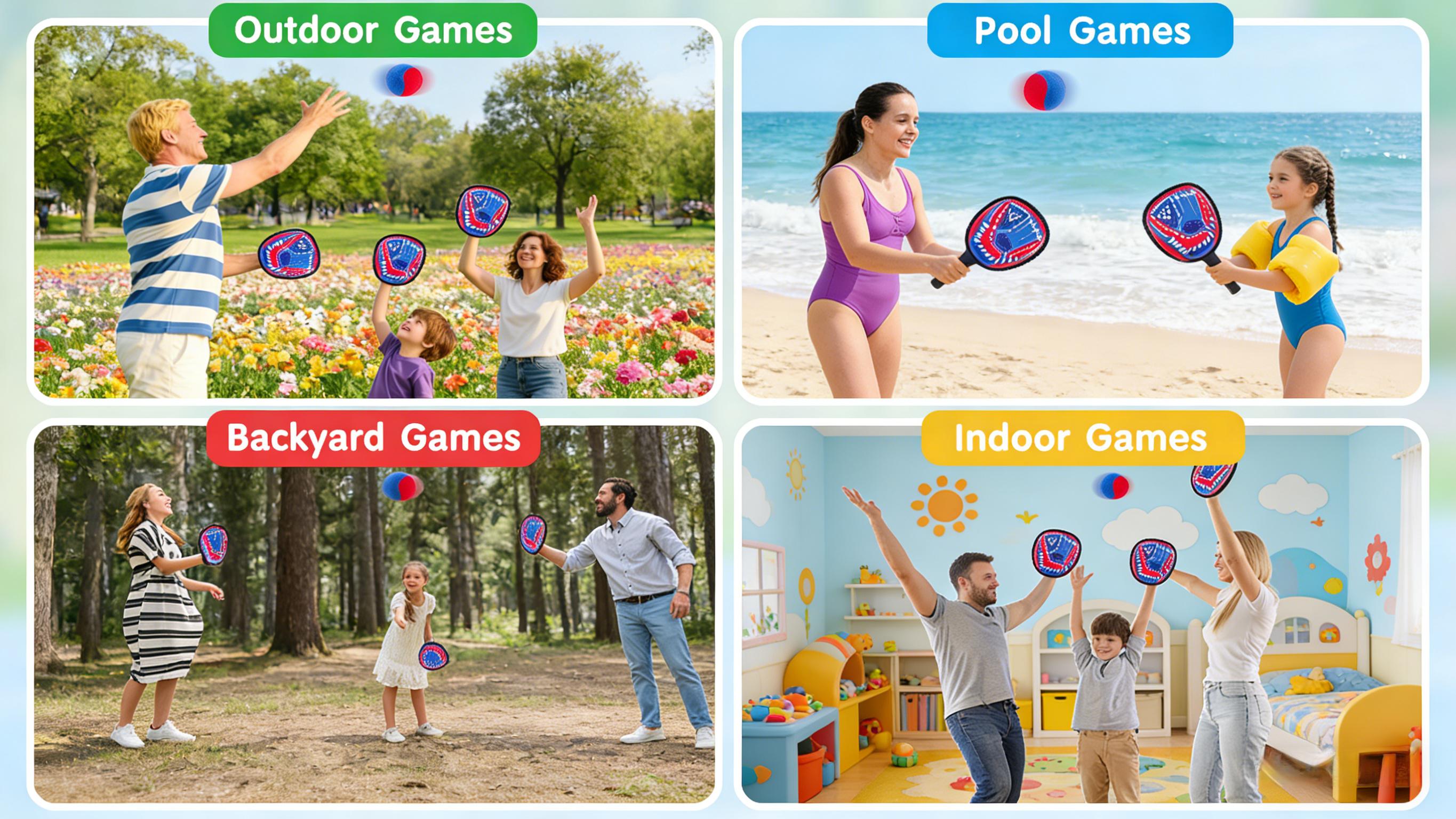 Beginner Toddler Baseball Training Glove Sticky Ball Catch Toys,Baseball Gift for Boys Girls Ages 3-12,Toss and Catch Ball Set Outdoor Games for Kids,, Beach Pool Yard Games Toys for Kids and Family