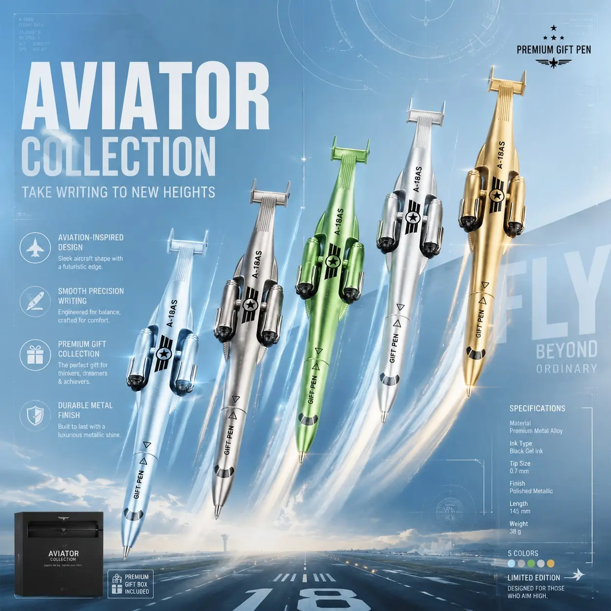 New Creative Helicopter Plane Gel Pen, Cute Writing Pen, Student Writing Office Supplies, Boy Stationery Gift, Fun and Educational School Tool, Smooth Gel Ink Pen, Durable Pen