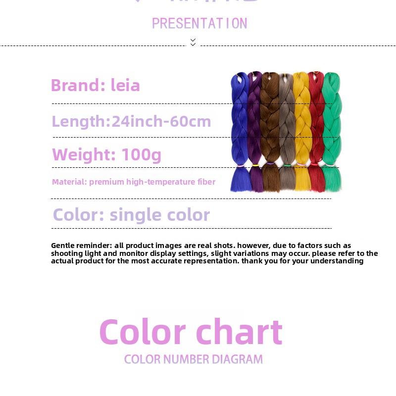 DB- Premium Jumbo Braid Hair Extensions Solid Color Dreadlock Braiding Hair-DB