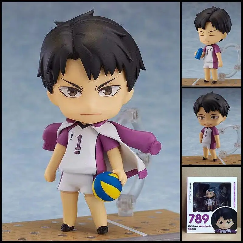 Anime Haikyuu!! #489 Tobio Kageyama #1411 #461 Hinata Shoyo Action Figures Decoration Statue Collection Movable Model Doll Toys