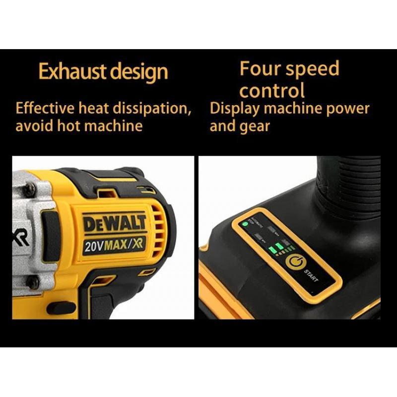 DEWALT DCF887 Brushless Cordless Impact Drill LED Light 20V Lithium Battery High Torque 3250RPM  Screwdriver Electric Tools