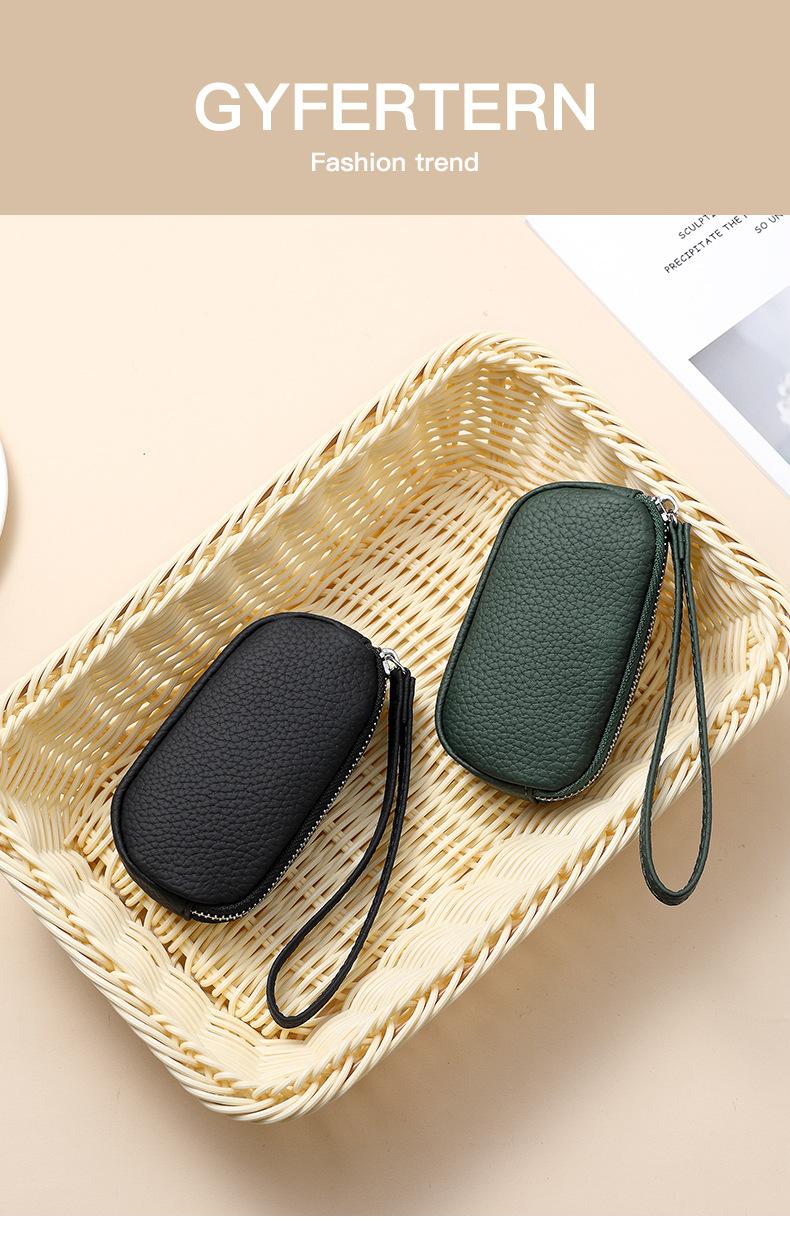 Mini Handheld Clutch for Women Double Zipper Coin Purse with Multiple Card Slots Small Portable Wallet for Coins Cash & Essentials Everyday Use