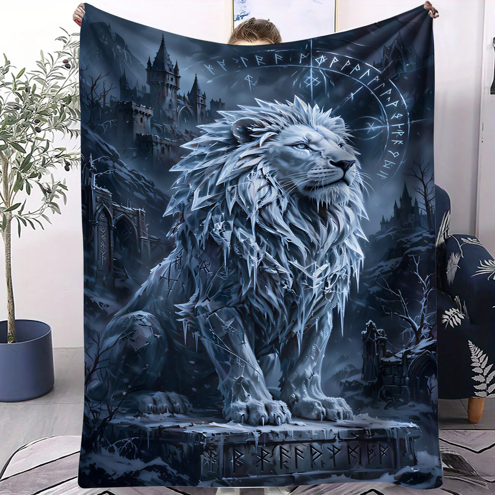 Cartoon Animal Printed Flannel Blanket, soft, lightweight, warm and skin-friendly. Suitable for multiple scenarios: sofa, bedroom, camping. Great choice for daily home use and gifts, ideal present for lovers of unique styles.